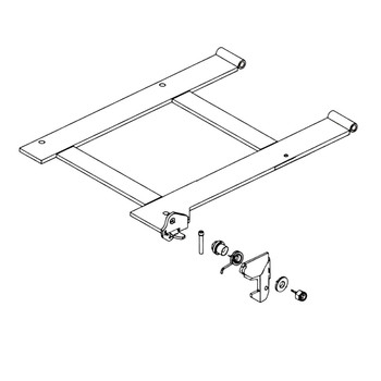 1035600 SEAT FRAME ASSEMBLY TORO Genuine OEM Part