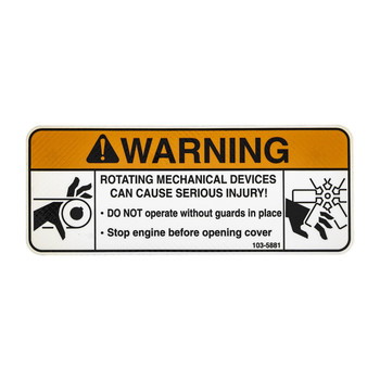 1035881 DECALDEVICES ROTATING TORO Genuine OEM Part
