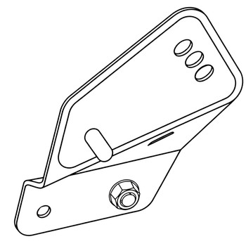 1346102 LOWER HANDLE BRACKET PLATE LHS TORO Genuine OEM Part