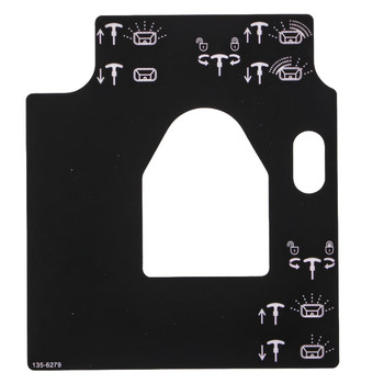 1356279 DECALHOPPER CONTROL TORO Genuine OEM Part