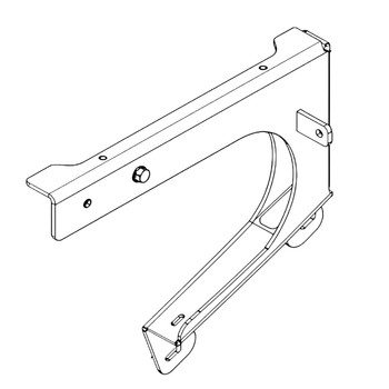 135-6975 - FRAME-HOPPER LEFT HAND - TORO Genuine OEM Part