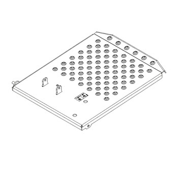 1357508 WELDMENT FOOT PLATE JR36 TORO Genuine OEM Part