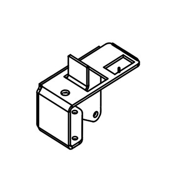 TORO - 135-7848 - ASM-LIGHT BRACKET LH W/DECAL - Original Part - Image 1