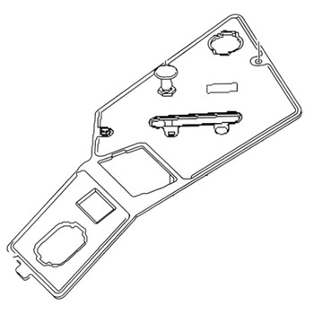1361673 CONTROL PANEL ASSEMBLY TORO Genuine OEM Part