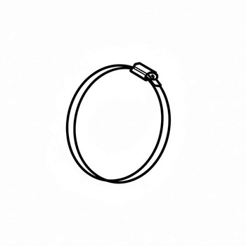136-4110 - CLAMP-HOSE 5.5 INCH - TORO Genuine OEM Part