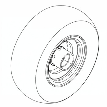 1365445 WHEEL AND TIRE ASSEMBLY TORO Genuine OEM Part