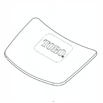 1367097 DECALDECK TORO Genuine OEM Part
