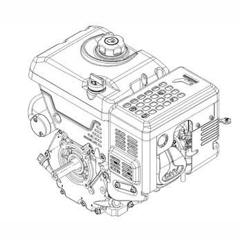 1367796 ENGINE190FDS TORO Genuine OEM Part