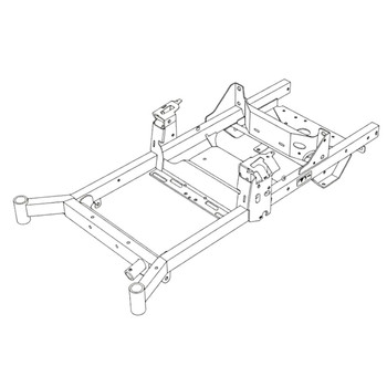 136-8983 - SUSPENSION FRAME ASSEMBLY - TORO Genuine OEM Part