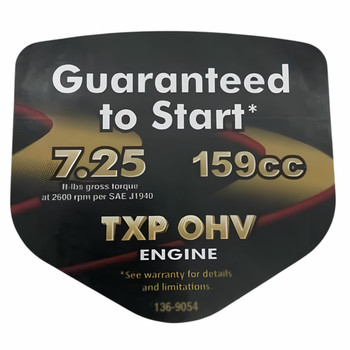1369054 DECALSHROUD TORO Genuine OEM Part