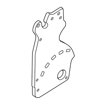 137-9104 - HOC PLATE ASSEMBLY (LEFT HAND) - TORO Genuine OEM Part