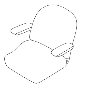 138-2608 - SEAT ASSEMBLY - TORO Genuine OEM Part
