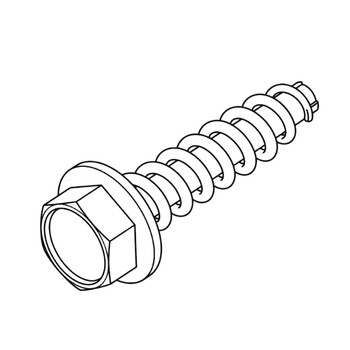 1391690 SCREWPLASTIC HWH TORO Genuine OEM Part