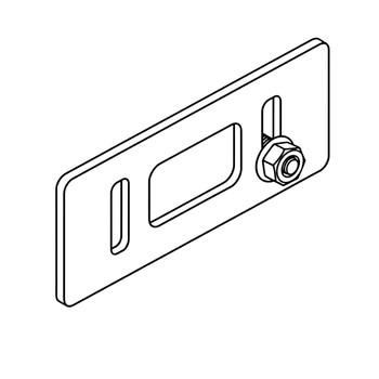 140109603 PLATESKID MOUNT TORO Genuine OEM Part