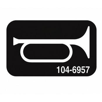 1046957 DECALHORN TORO Genuine OEM Part