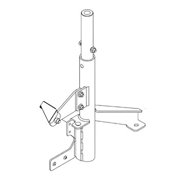 140-5099-03 - MOUNT-ROPS RIGHT HAND - TORO Genuine OEM Part