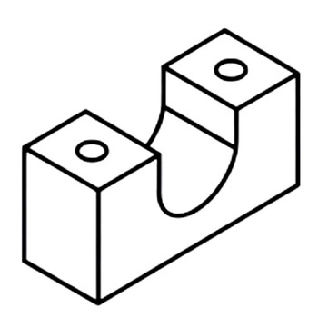 142-8321 - SUPPORT-CROSS SHAFT - TORO Genuine OEM Part