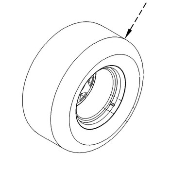 TORO - 144-6990 - ASM-VOODOO TRAC 24X9.5-12 - Original Part - Image 1