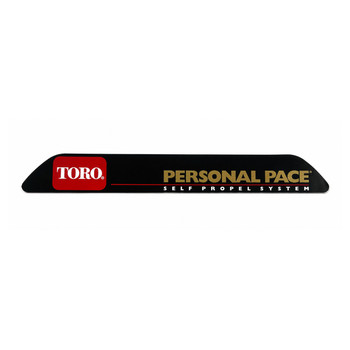 1058613 DECALCONSOLE TORO Genuine OEM Part