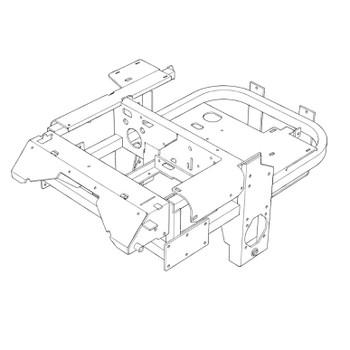 106-6599 - MAIN FRAME ASSEMBLY - TORO Genuine OEM Part