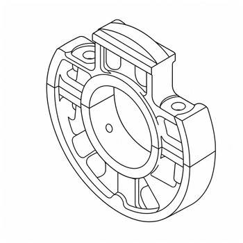 1001987 MAIN BEARING CASE ASSEMBLY TORO Genuine OEM Part