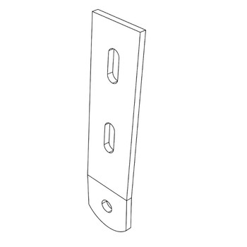 108533703 PLATEHINGE HOOD TORO Genuine OEM Part