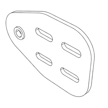 108534503 PLATEPIVOT HOOD TORO Genuine OEM Part