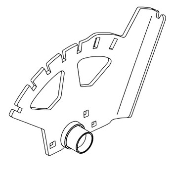 109-2833 - LEFT HAND BEARING SUPPORT ASSEMBLY - TORO Genuine OEM Part