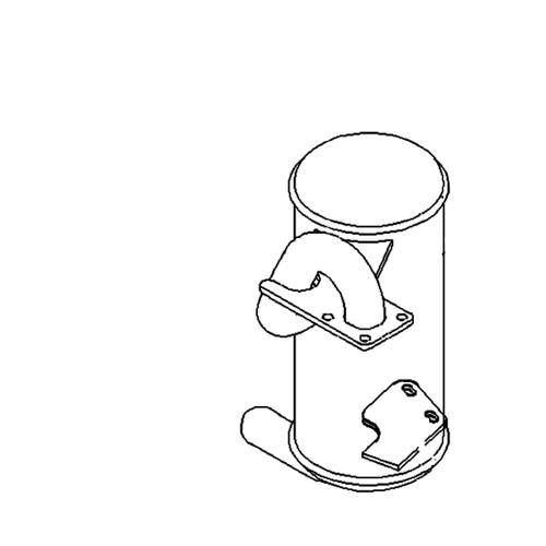 TORO - 100-4810 - MUFFLER - Original Part