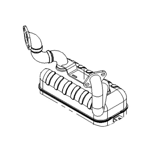 TORO - 115-2558 - MUFFLER-HONDA TWIN - Original Part