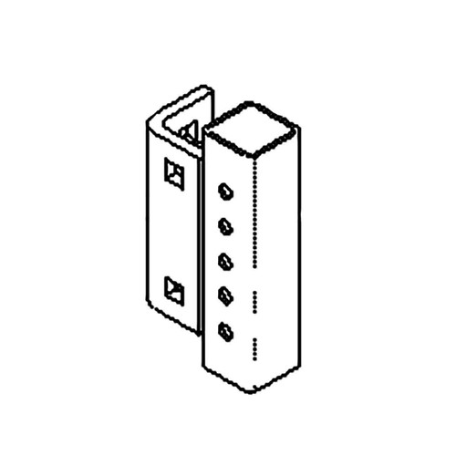 TORO - 116-8543 - CASTER-BRACKET - Original Part - Image 1