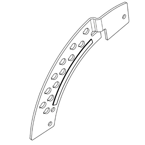 117-0372 - PLATE-HOC INNER - TORO Genuine OEM Part - NO LONGER AVAILABLE