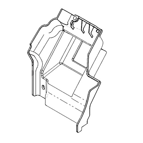 117-7729 - SHROUD-LOWER RIGHT HAND - TORO Genuine OEM Part