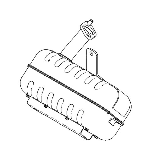 TORO - 117-9843 - MUFFLER - Original Part