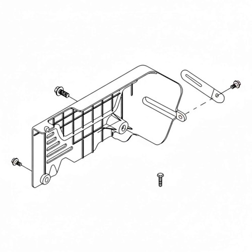 1210347 REAR PANEL AND HARDWARE KIT TORO Genuine OEM Part