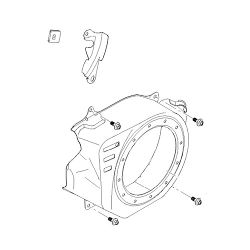 1214286 BLOWER SHROUD KIT TORO Genuine OEM Part