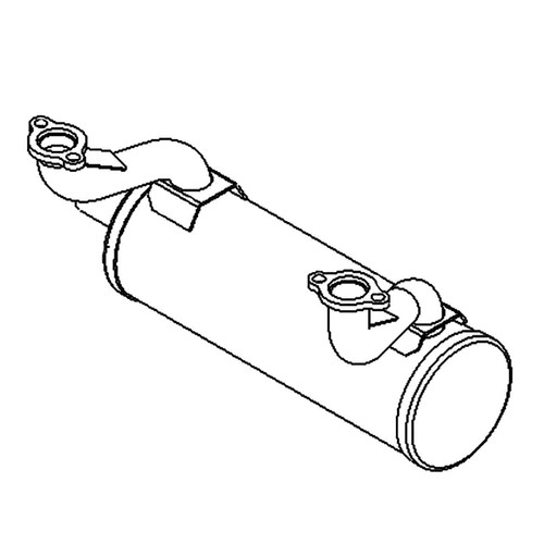 TORO - 126-4360 - MUFFLER - Original Part - Image 1