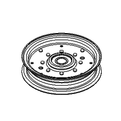TORO - 126-9187 - PULLEY-IDLER FLAT - Original Part - Image 1