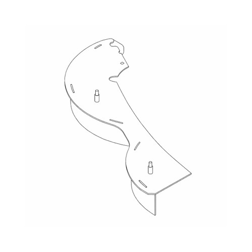 127343003 RIGHT HAND BAFFLE ASSEMBLY TORO Genuine OEM Part