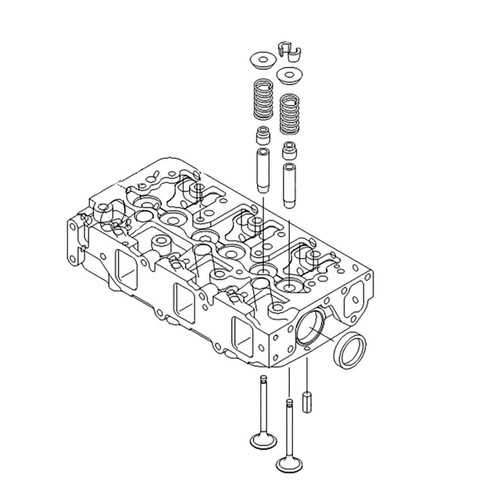 TORO - 127-4720 - CYLINDER HEAD ASM - Original Part - Image 1