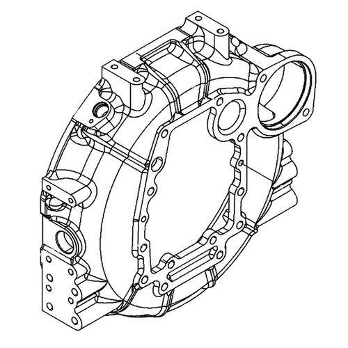 TORO - 127-4758 - HOUSING-FLYWHEEL - Original Part - Image 1