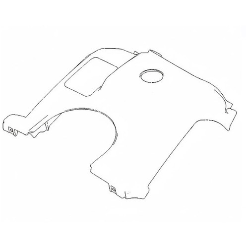 127-5968 - SHROUD ASSEMBLY - TORO Genuine OEM Part
