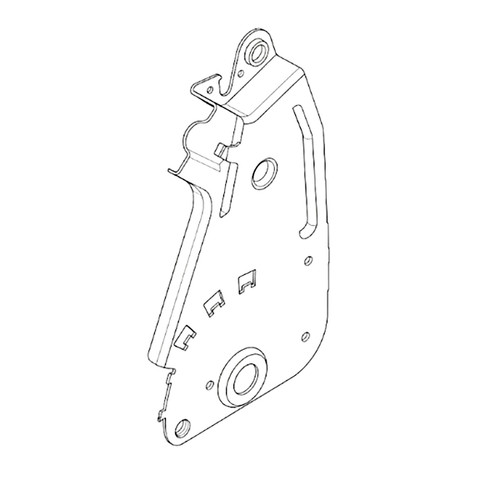 127-6878-03 - PLATE-REAR RIGHT HAND (HOC) - TORO Genuine OEM Part