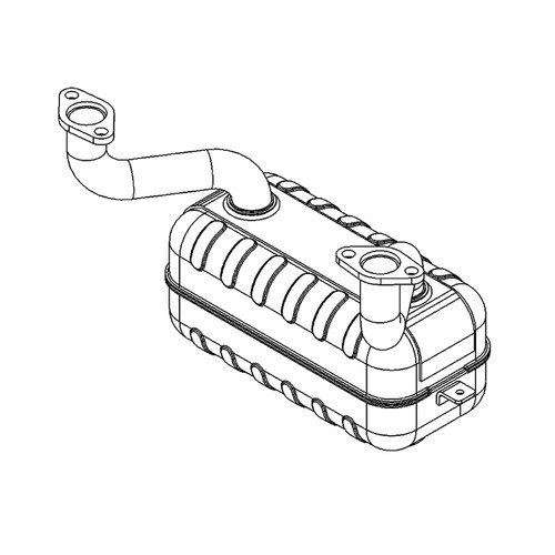 TORO - 131-4188 - MUFFLER - Original Part
