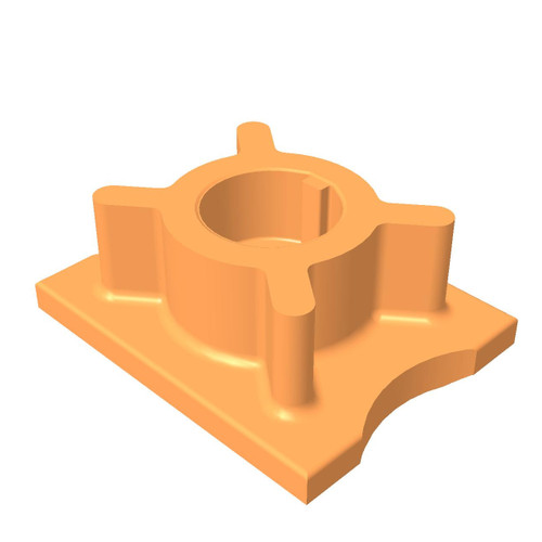 1041008 RETAINERBLADE TORO Genuine OEM Part
