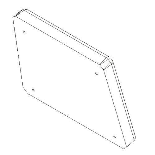 135-1693 - CUSHION-GREY - TORO Genuine OEM Part