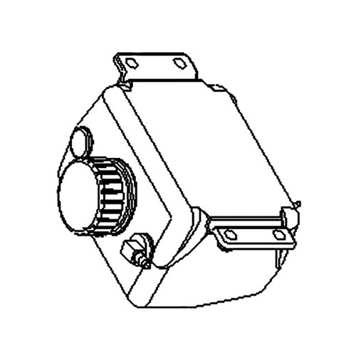 TORO - 135-2265 - TANK-OVERFLOW (W/CAP) - Original Part - Image 1