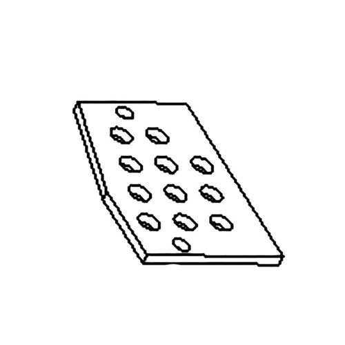 TORO - 135-2423 - PLATE-GUIDE HOC (RH) - Original Part - Image 1
