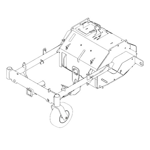 135-5236 - MAIN FRAME ASSEMBLY - TORO Genuine OEM Part