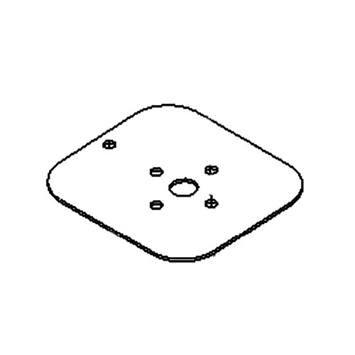 TORO - 135-5561 - PANEL-SWITCH FOOT - Original Part - Image 1 TORO - 135-5561 - PANEL-SWITCH FOOT - Original Part - Image 1